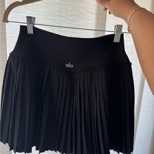 ALO Yoga Black Mini Skirt